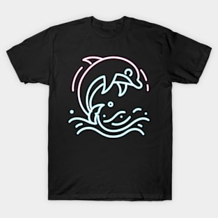 Neon Dolphin T-Shirt